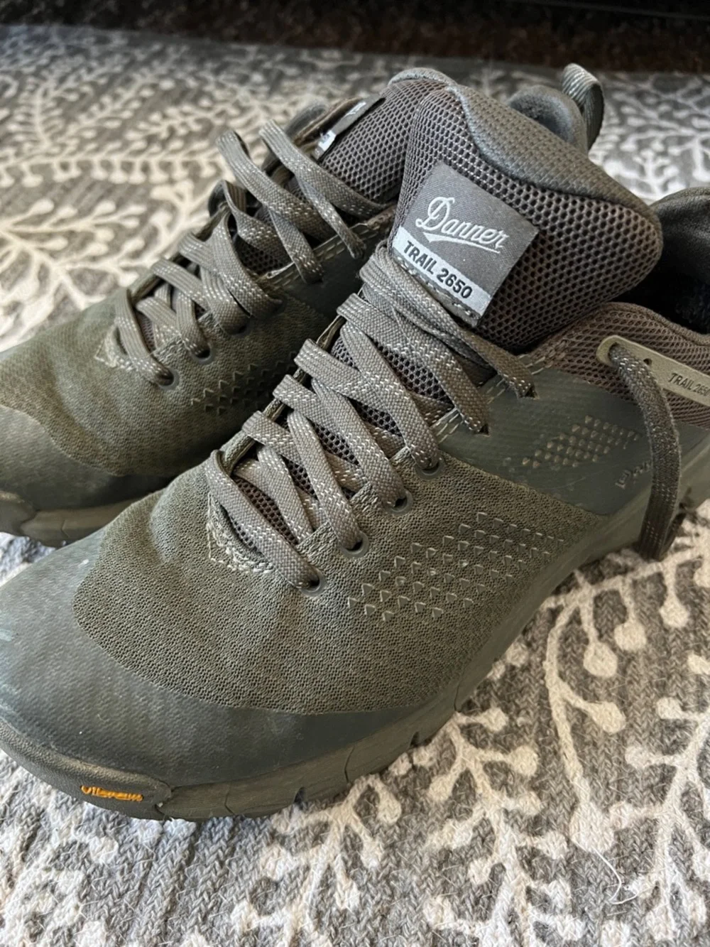 Danner women’s trail 2650 mesh gtx forest night hiking shoes